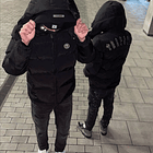 TRAPSTAR PUFFER HOODED JACKET BLACK 10