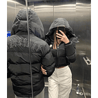 TRAPSTAR PUFFER HOODED JACKET BLACK 12