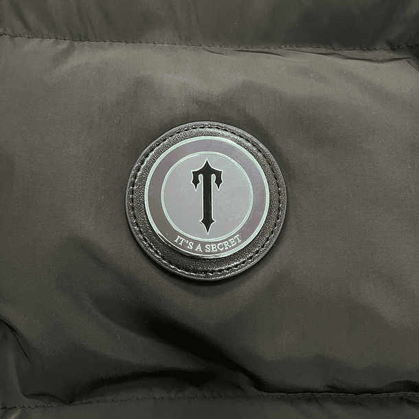 TRAPSTAR PUFFER HOODED JACKET BROWN 4