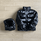TRAPSTAR PUFFER HOODED JACKET BRILLIANT BLACK 3