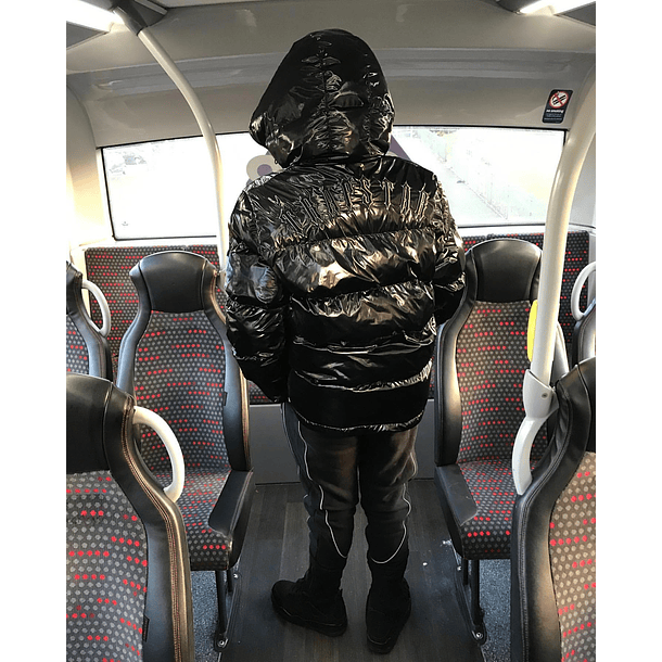 TRAPSTAR PUFFER HOODED JACKET BRILLIANT BLACK 12