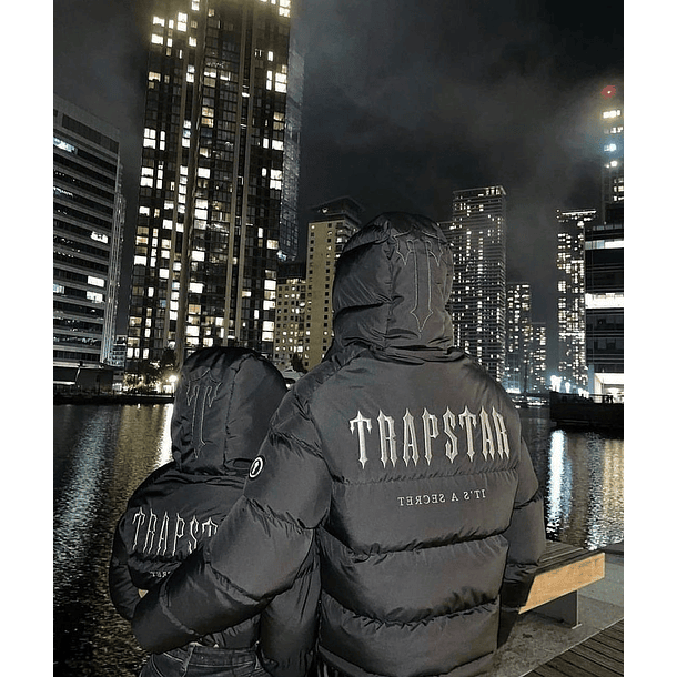 TRAPSTAR PUFFER HOODED IT’S A SECRET JACKET 12