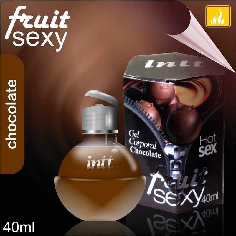 Aceite Corporal Oral Sex INTT Sabor Chocolate 40 ML.