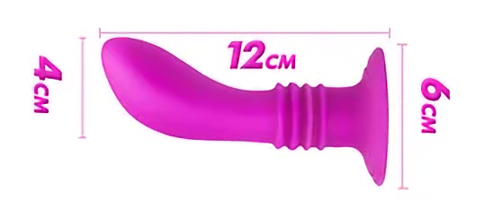 Vibrador Anal Sturdy con Base de Succion