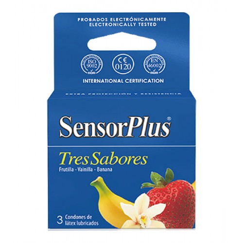 Sensor Plus - Tres Sabores
