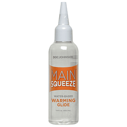 Lubricante Main Squeeze Warming Glide Efecto Calor