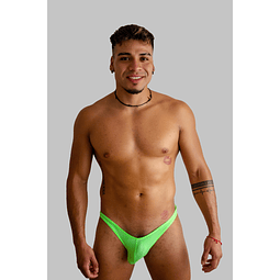 Slip Bikini Verde Neon