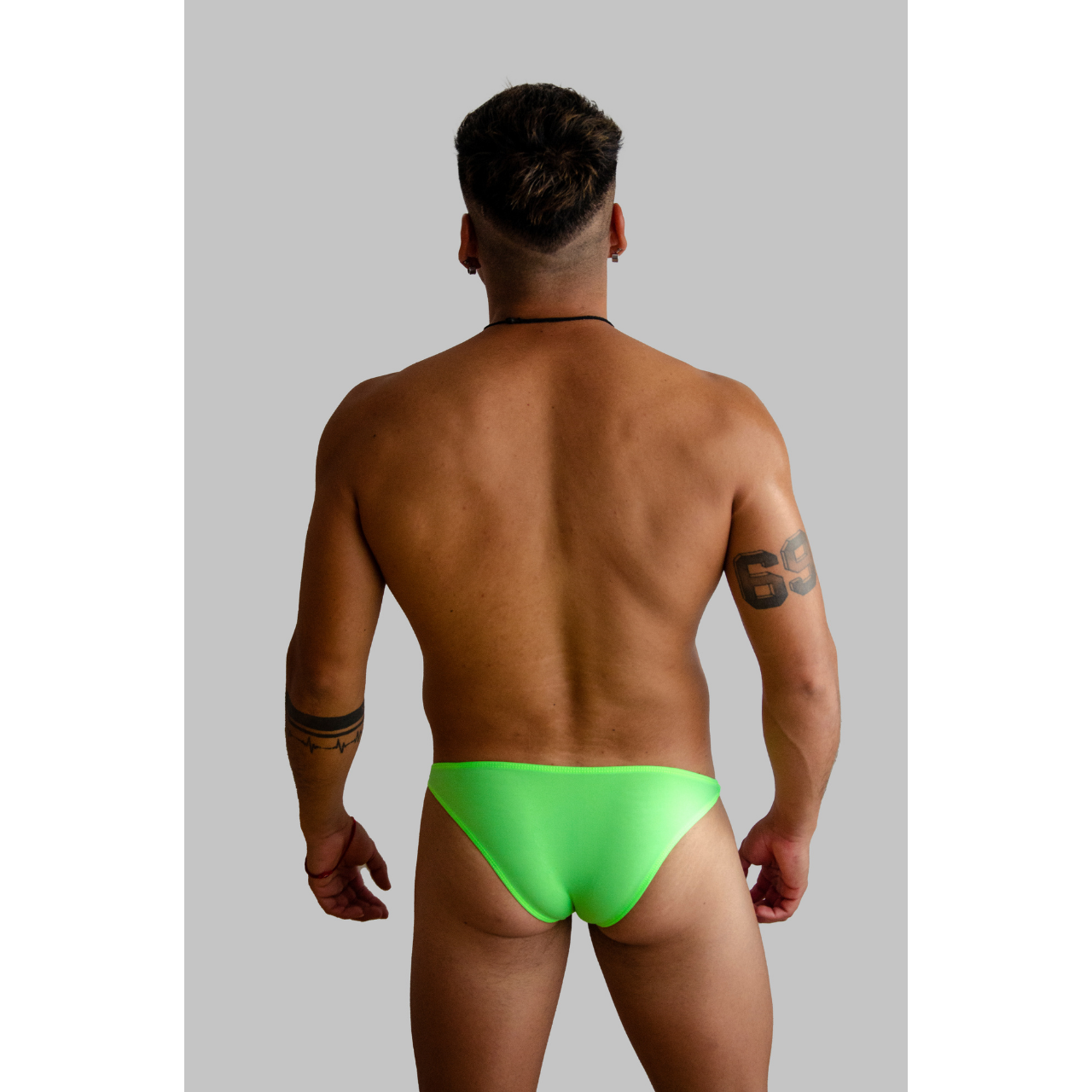 Slip Bikini Verde Neon