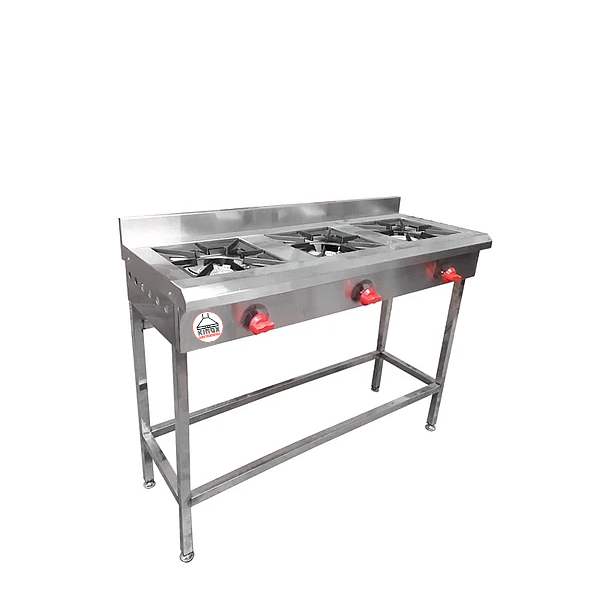Anafe 3 Platos industrial AI