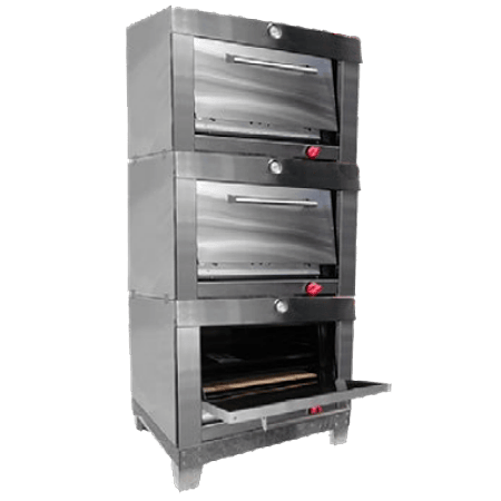 Hornos Industrial 3 Cámara Enlozada 58 x 65 