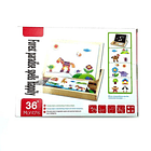 Pizarra Magnética Juguete de Madera Didáctica 2