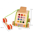 Teléfono Juguete Didáctico De Madera 3