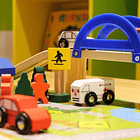 Pista de Madera Ciudad paso nivel 3