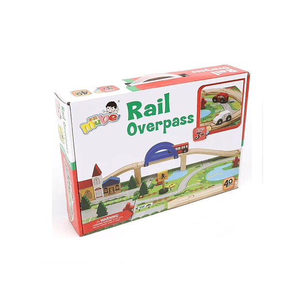 Pista de Madera Ciudad paso nivel 4