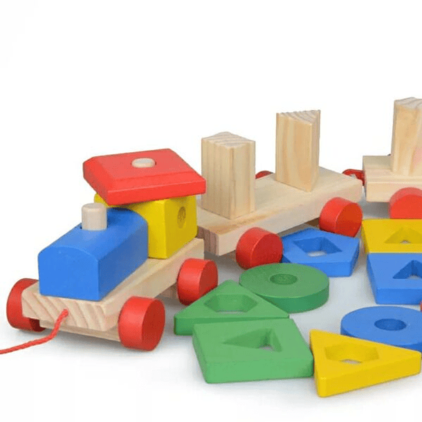 Tren formas y columnas madera 3