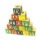 Set cubos 15 piezas madera didáctico 1