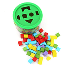 Balde 50 Bloques de Madera 3