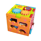 Cubo Giratorio Juguete Madera 3