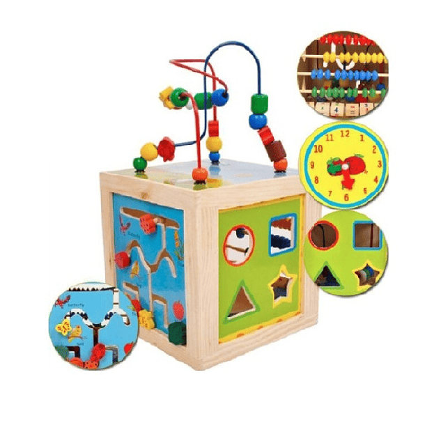Motricidad Multifuncional Juguete Madera 3