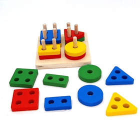 Mini Dificultad Juguete Madera