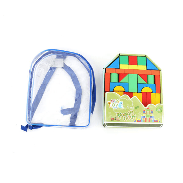 Mochila Didáctica Bloques de Madera 3