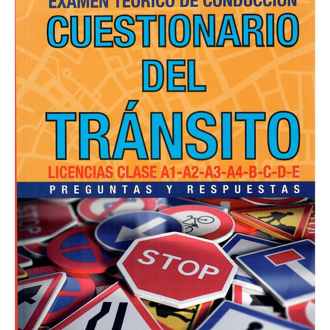 Libro Nuevo Conductor Clase B 2025 + Cuestionario Tránsito 3