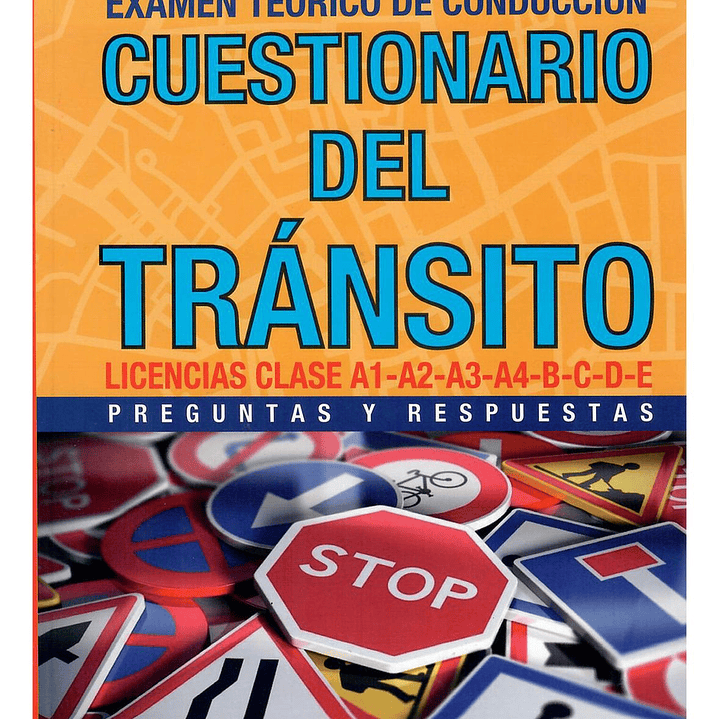 Libro Nuevo Conductor Clase B 2025 + Cuestionario Tránsito 3