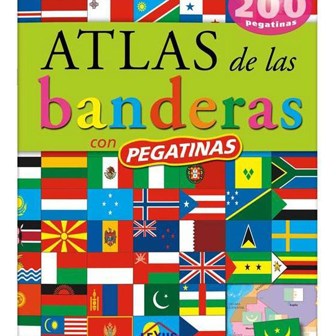 Atlas De Las Banderas Del Mundo Con Stickers 1