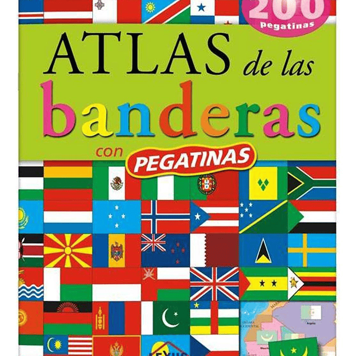 Atlas De Las Banderas Del Mundo Con Stickers 1