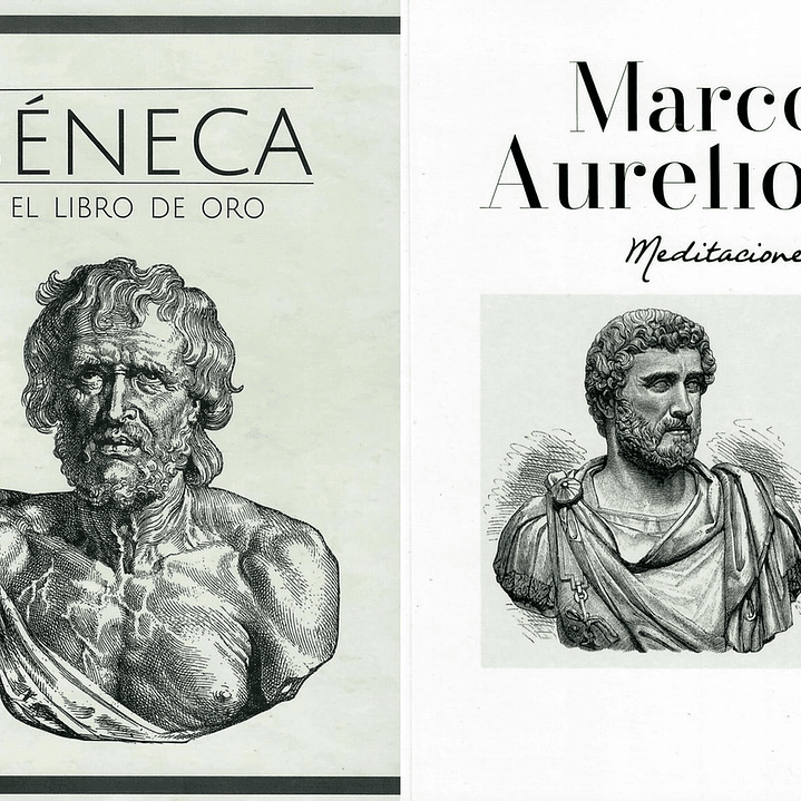 Pack Estoico Meditaciones + Libro De Oro 1