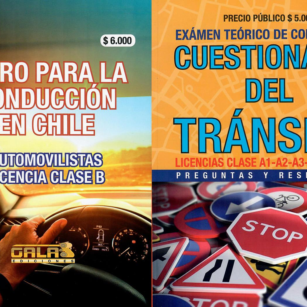 Libro Nuevo Conductor Clase B 2024 + Cuestionario Tránsito 1