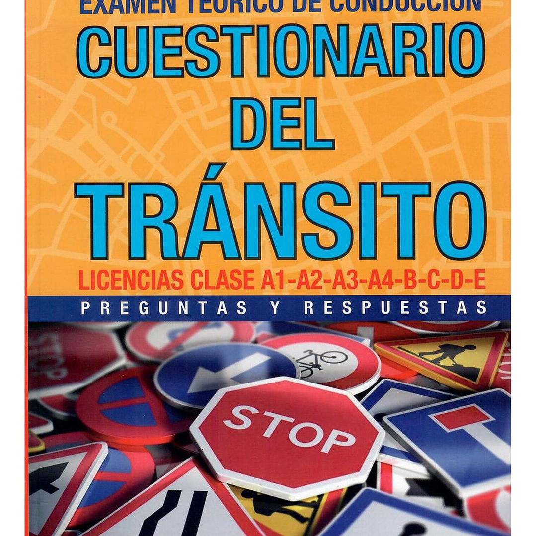 Libro Nuevo Conductor Clase B 2024 + Cuestionario Tránsito 3