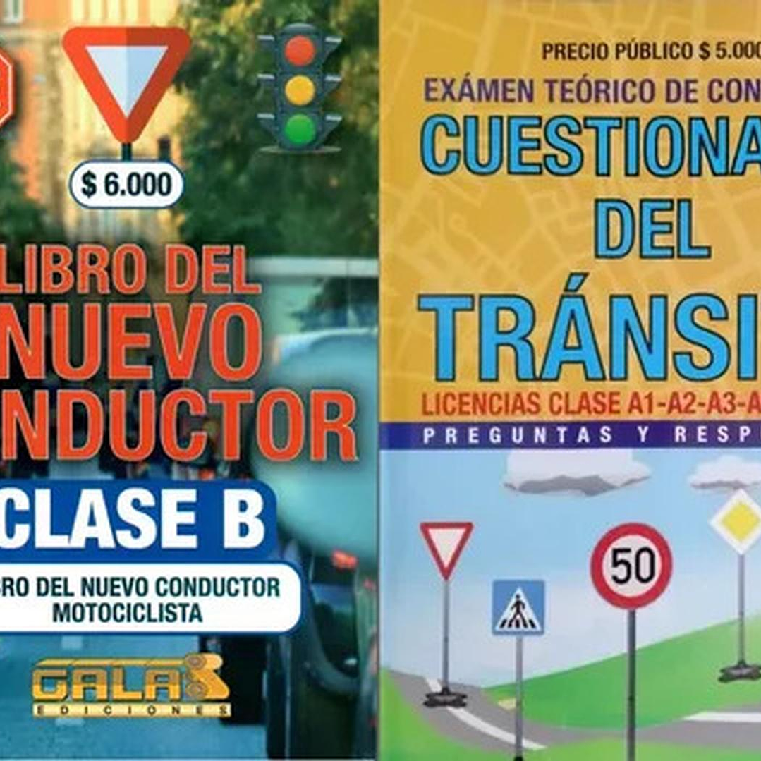 Libro Nuevo Conductor Clase B 2023 + Cuestionario Tránsito 1