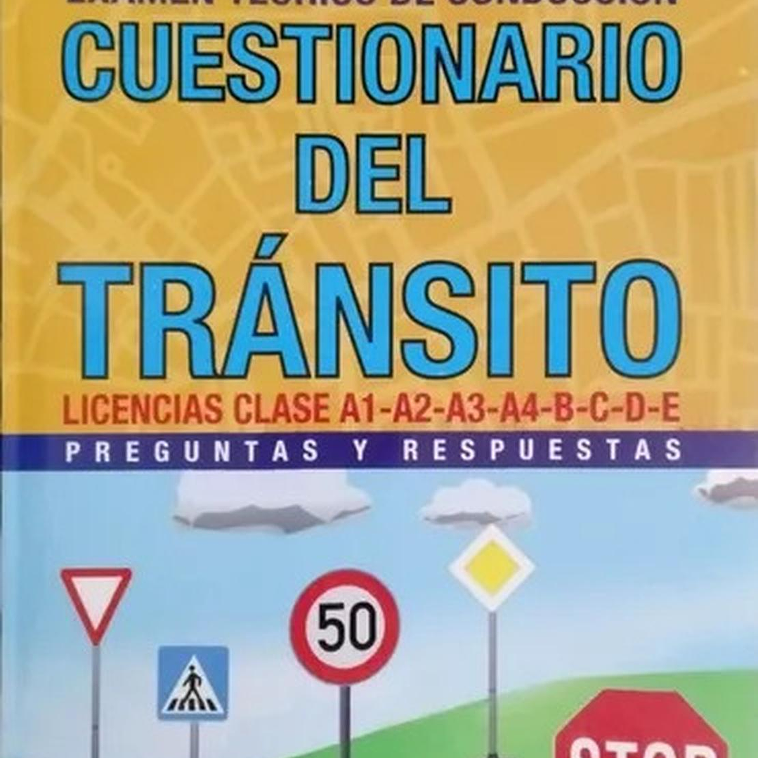 Libro Nuevo Conductor Clase B 2023 + Cuestionario Tránsito 3