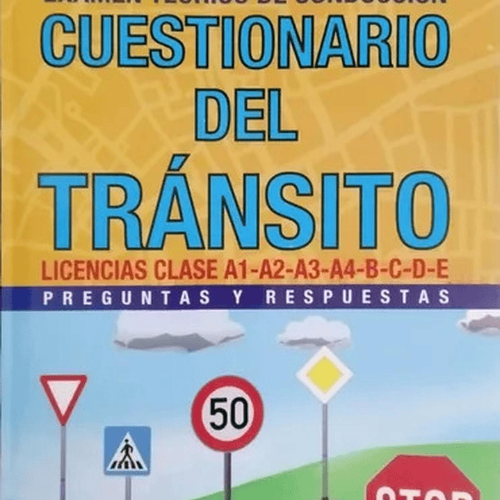 Libro Nuevo Conductor Clase B 2023 + Cuestionario Tránsito 3