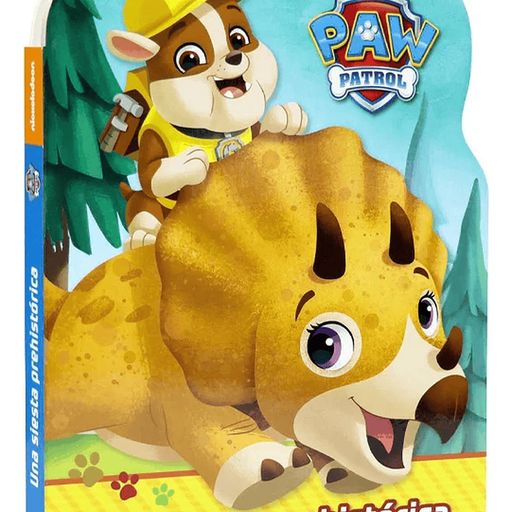 Libro Paw Patrol Una Siesta Prehistórica Tapa Dura 1