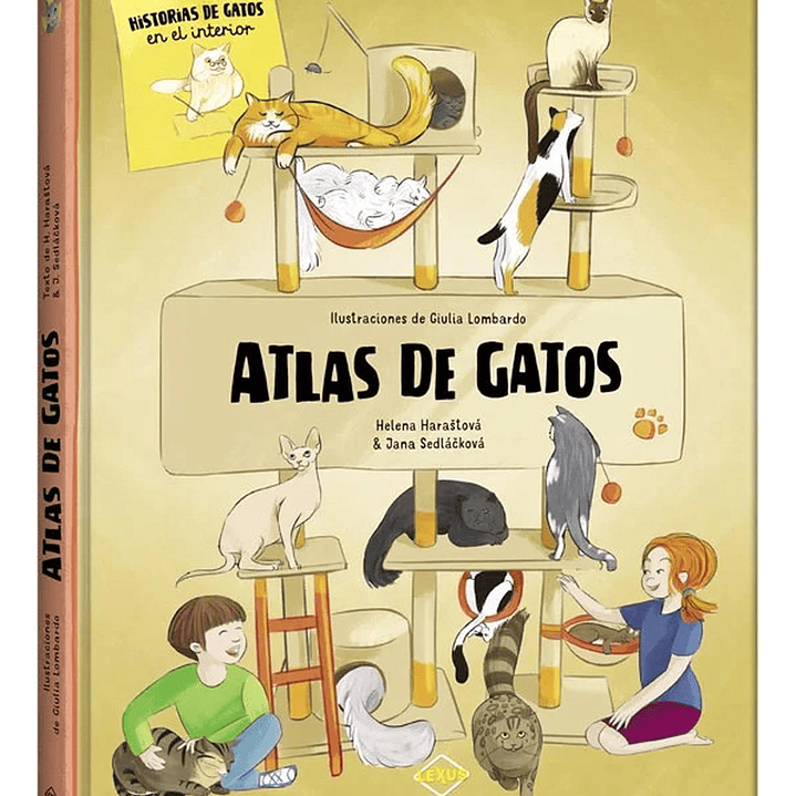 Atlas De Gatos Ilustrado Lexus (tapa Dura) 1