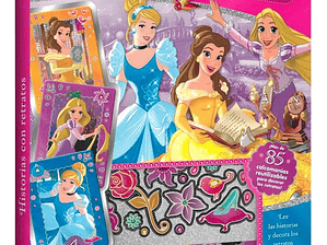 Libro Princesas Disney Con Stickers Y Retratos