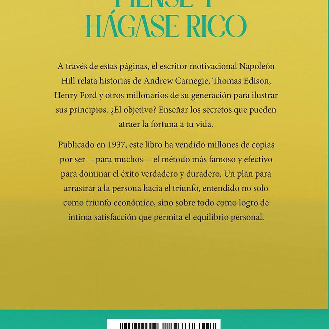 Libro Piense Y Hágase Rico - Napoleón Hill 2