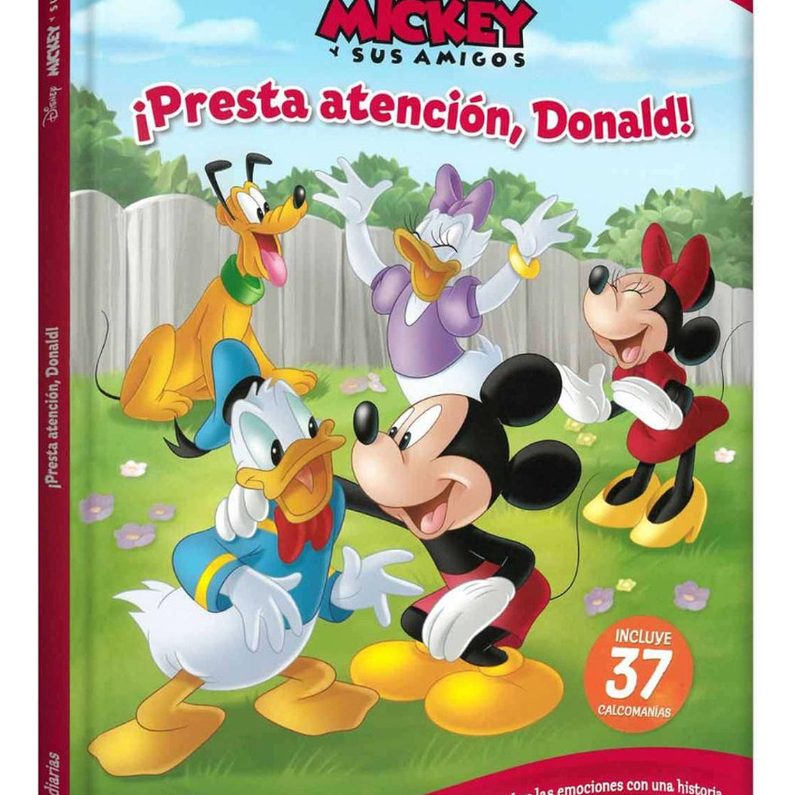 Libro Disney Mickey Y Sus Amigos Con Stickers 1