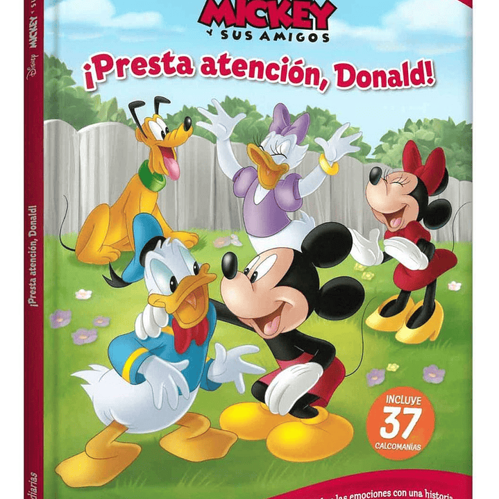Libro Disney Mickey Y Sus Amigos Con Stickers 1