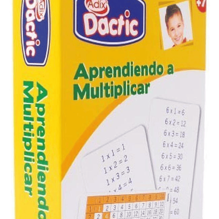Láminas Aprendiendo A Multiplicar Dactic 1
