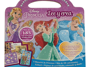 Libro De Actividades Princesas Disney Con Stickers