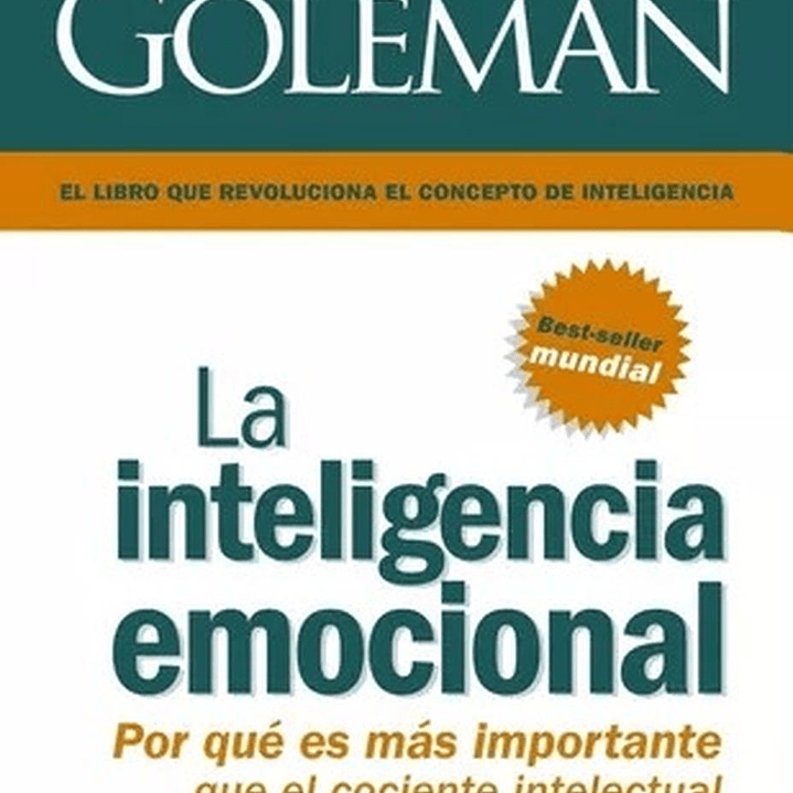 Libro La Inteligencia Emocional - Daniel Goleman 1