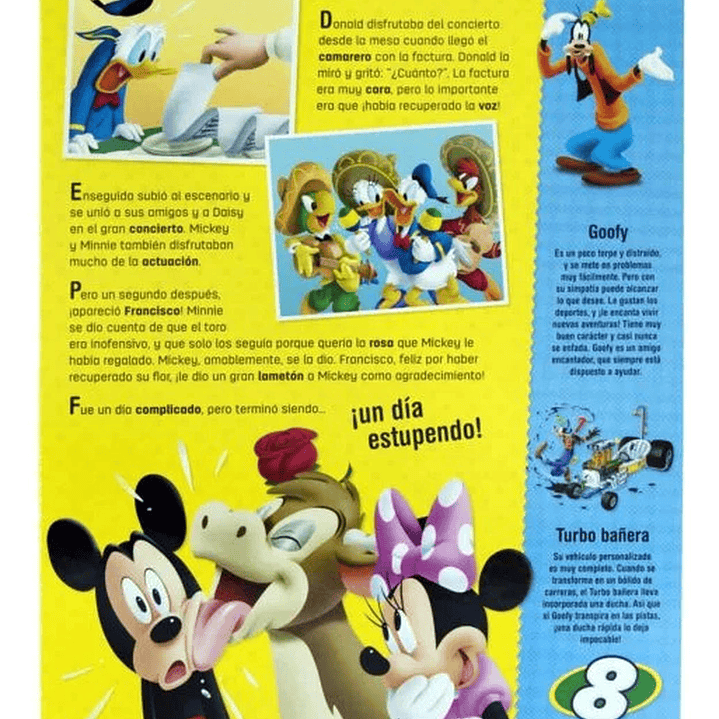Libro Disney Junior Con Stickers Y Retratos 2