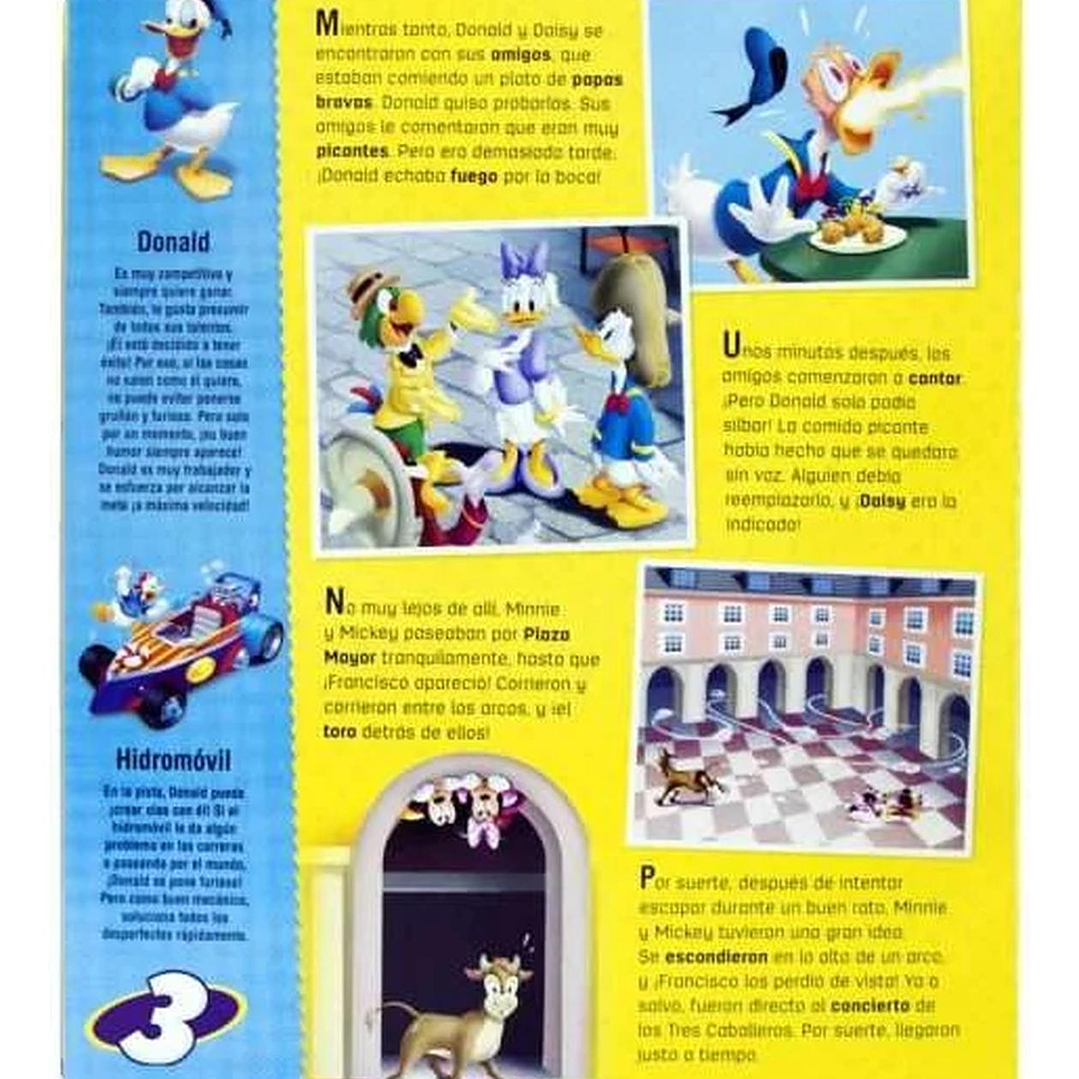 Libro Disney Junior Con Stickers Y Retratos 3