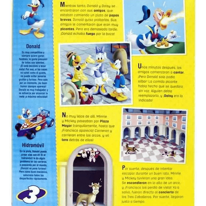 Libro Disney Junior Con Stickers Y Retratos 3