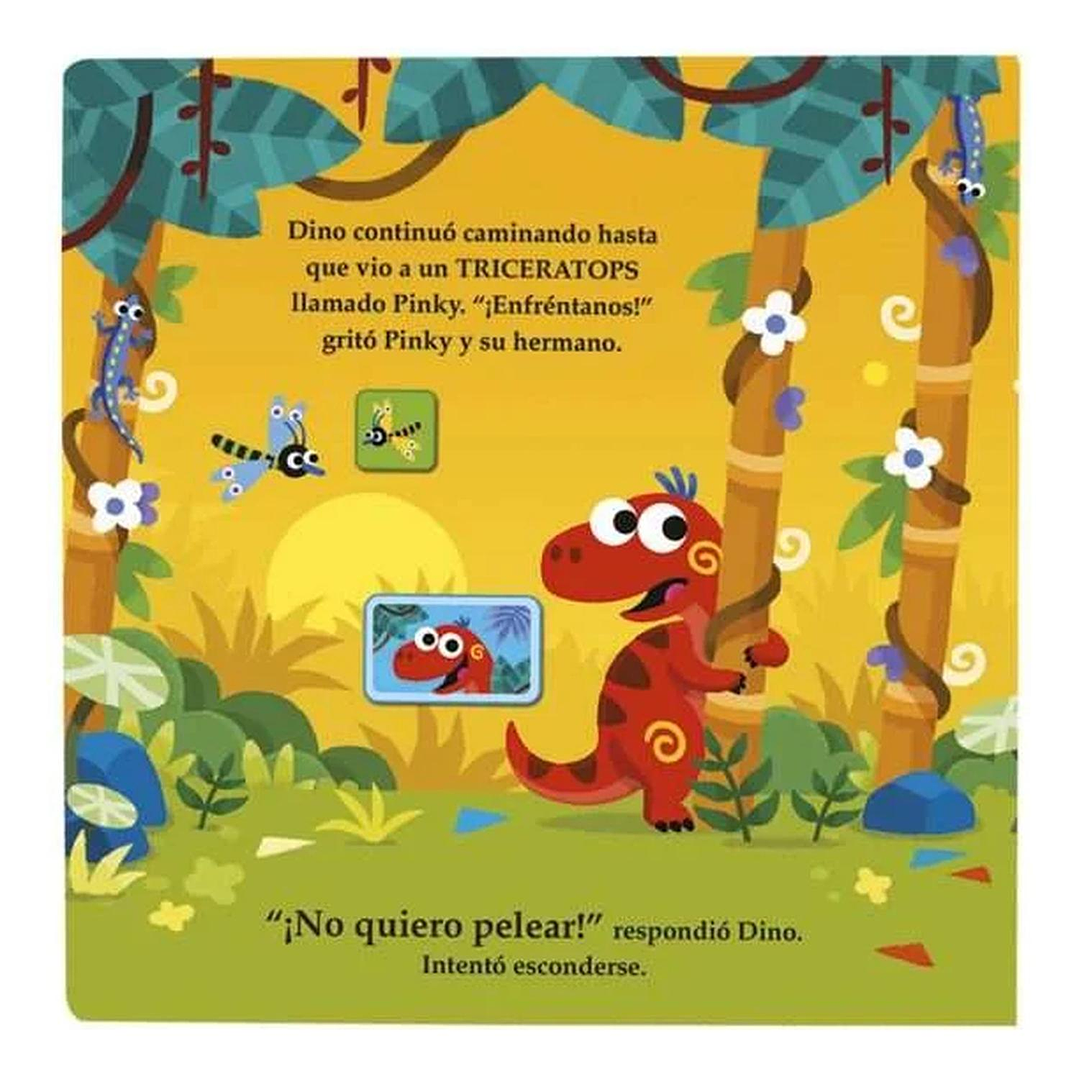 Libro Dinosaurios Con Teléfono Con Sonidos Tapa Dura 3
