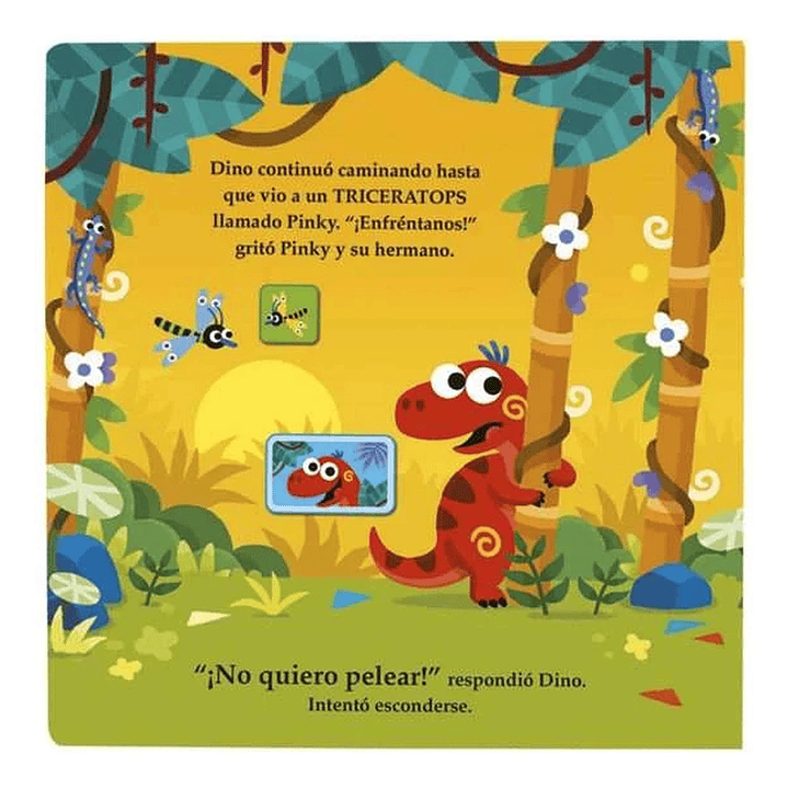 Libro Dinosaurios Con Teléfono Con Sonidos Tapa Dura 3