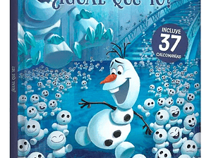 Libro Frozen Disney - Olaf Con Stickers (elsa, Anna)